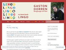 Tablet Screenshot of languagewriter.com